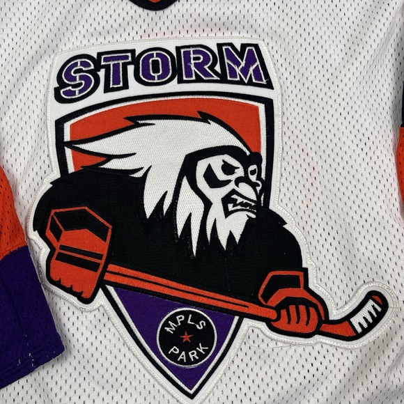 MPLS Park Storm‎ District 3 Minnesota Hockey Jersey Size Youth XL - Picture 2 of 9